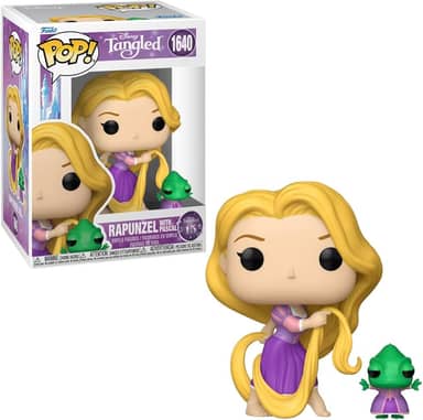 Candide, Boneco, Funko POP! Buddy Rapunzel e Pascal, Disney Enrolados - 10 e 3 cm