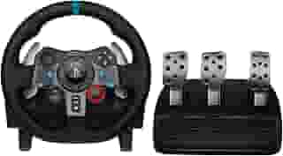 Volante e Pedais Logitech G29 Driving Force com Force Feedback para PS5, PS4, PS3 e PC