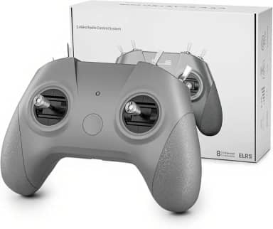 Gaekol Controle remoto C8 ERLS RC Transmissor para drone de corrida FPV / Avião RC / Multirotos/Carro/Barco, 8 canais FPV RC Flight Simulator Controller