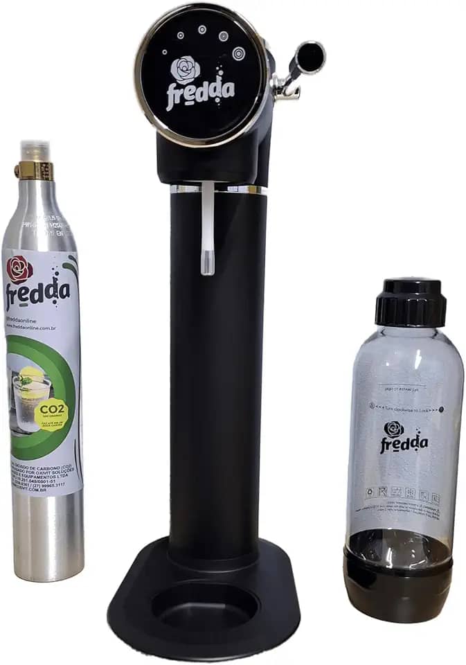 Máquina Água Com Gás Fredda Acqua Pro - Preta