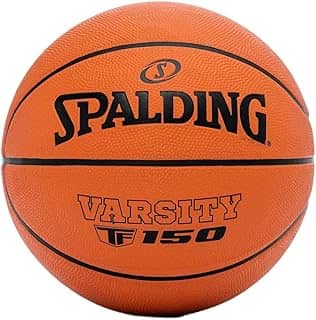 Bola de Basquete Spalding Varsity TF-150 aprovada FIBA, Laranja, Tam. 7