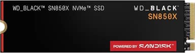 WD_BLACK, SSD SN850x 2TB NVMe M.2 2280 (Leitura até 7300MB/s e Gravação até 6600MB/s)