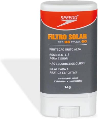 Protetor Solar Facial FPS96 e FPUVA60 Speedo 14g
