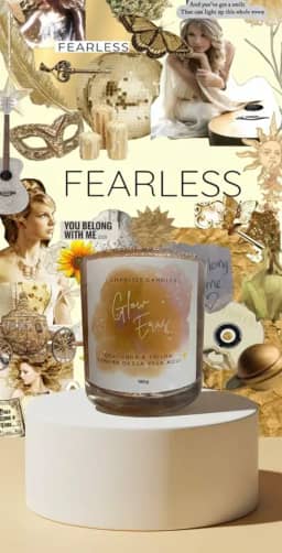 Vela aromática Perfumada 180g – Aroma sandalo | Acompanha Mini Vela + caixa presenteável