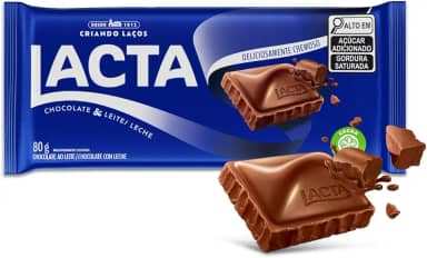 Chocolate Lacta ao Leite 80g