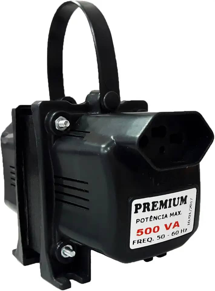 Transformador Fiolux Premium Tripolar 500VA Bivolt 110/220 e 220/110 Ref: 500 VA