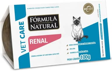 Fórmula Natural Ração Úmida Para Gatos Vet Care Renal 100G