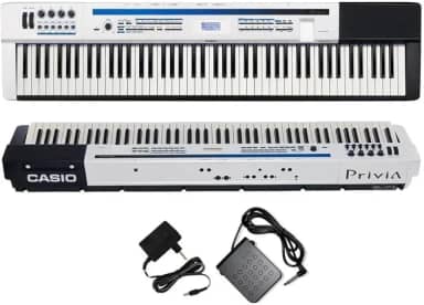 Piano Digital Privia PX-5S WE Branco - Casio