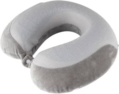 Almofada Travesseiro de Pescoço Para Viagem Viscoelástico Nasa | Dr Coluna