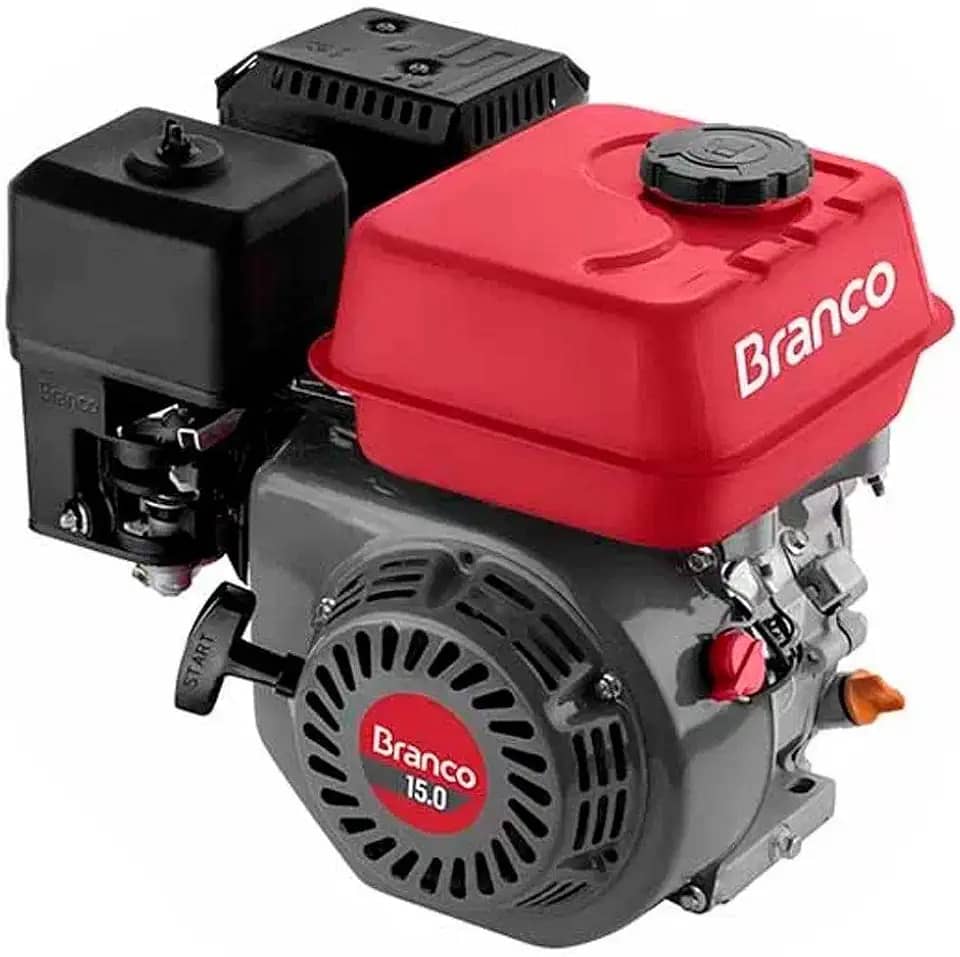 Motor A Gasolina Branco B4T-15.0H Partida Manual 4T 420cc 15Hp