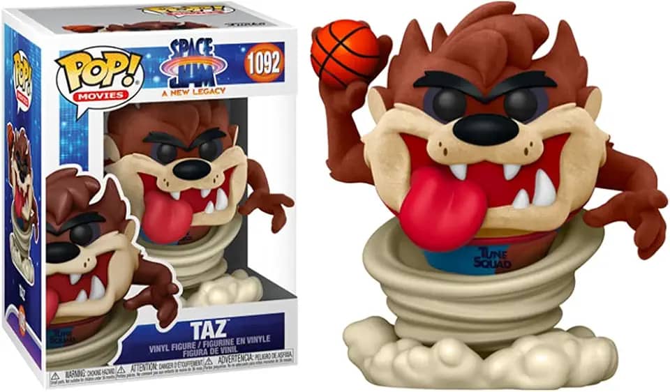 Funko POP! Movies: Space Jam: A New Legacy - Taz (Flocked) - Walmart Exclusive