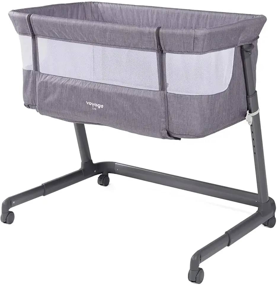 VOYAGE BERÇO ACOPLÁVEL CO-BED LINK CINZA
