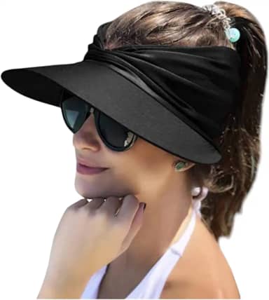 Viseira TURBANTE Praia Proteção Solar Uv50+ feminino 884