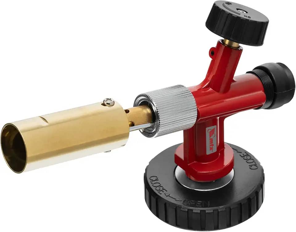 MTX Maçarico Portátil com Corpo de Alumínio e Bico com Proteção