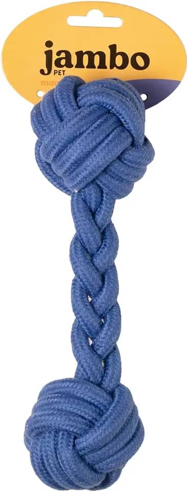 Jambo Mord Corda Osso Azul Kelev Para Cães
