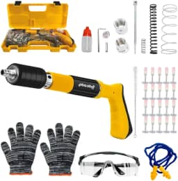 Pistola de Fixação Finca Pino com Kit de Proteção e Maleta de Transporte