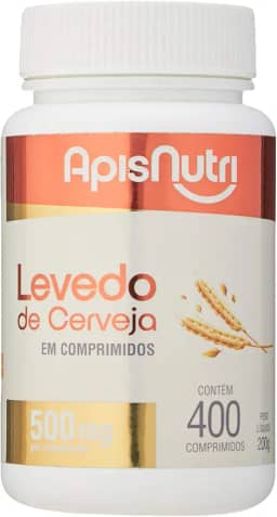 Levedo de Cerveja - 400 Comprimidos - Apisnutri, Apisnutri