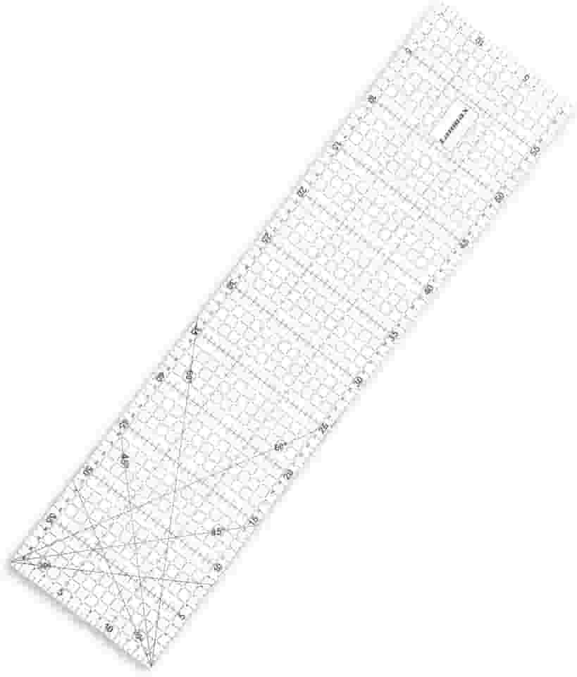 Lanmax Régua Patchwork 15x60cm, Modelo: LMR-16X60, Cor: Transparente