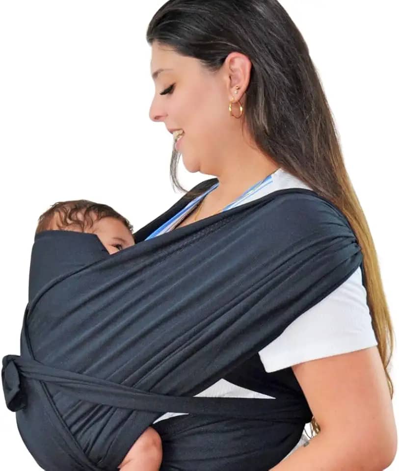 Sling de Vestir Ajustável para Bebê, Carregador de Bebê, Canguru Wrap Sling Little Beni