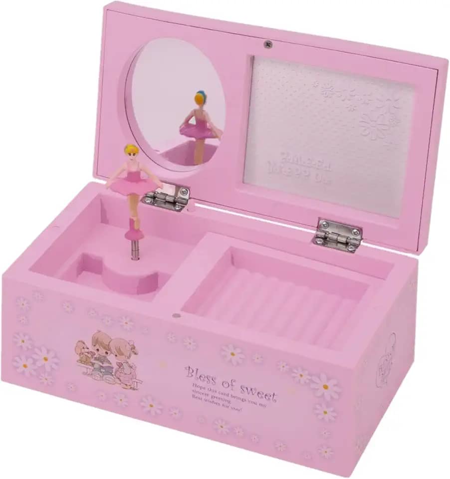 CAIXA DE MUSICA E PORTA JOIA BALLET