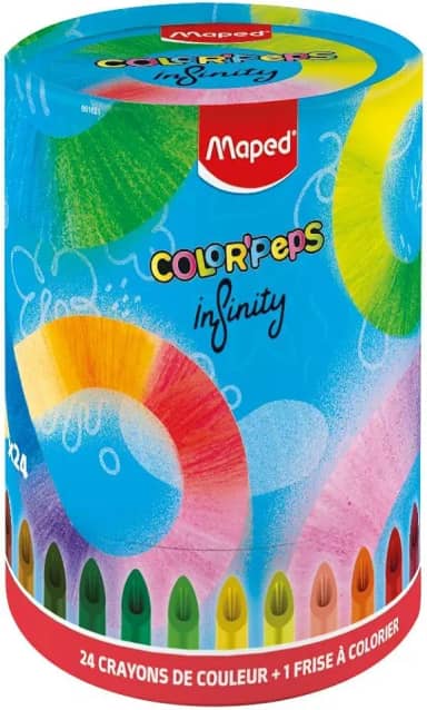 LAPIS DE COR COLORPEPS INFINITY 24 CORES - EDICAO ESPECIAL