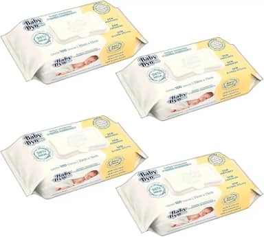 KIT TOALHA UMEDECIDA BABY BYN RECEM NASCIDO 100-4 PCT