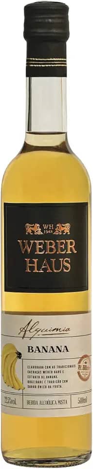 Weber Haus Bebida Alcoolica Mista Banana 500 Ml Sabor 500 Ml