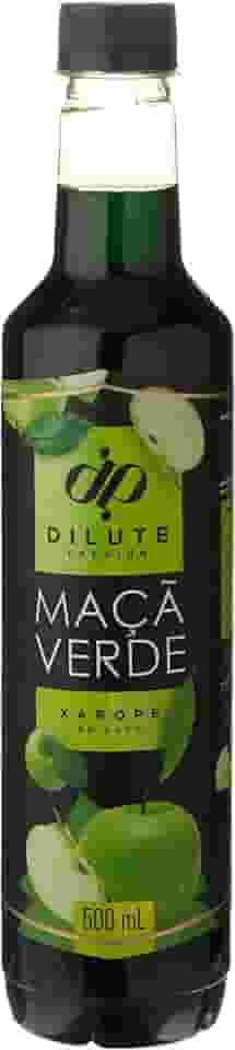 Dilute Xarope Maçã Verde Sabor Maçã Verde 500 Ml