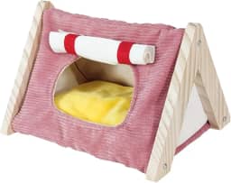 MFMEXUL Abrigo para Porquinhos-da-índia, Espaço para Hamsters, área de Recreação E Descanso, rosa