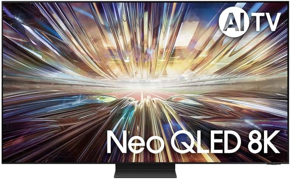Samsung AI Big TV 75" Neo QLED 8K 75QN800D 2024, Processador com AI, Upscaling 8K AI, Mini LED, Painel até 165hz, Alexa Built-in
