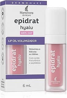 Hidratante Labial Volumizador Epidrat Hyalu Lip Oil 6ml Sem cor Mantecorp Skincare