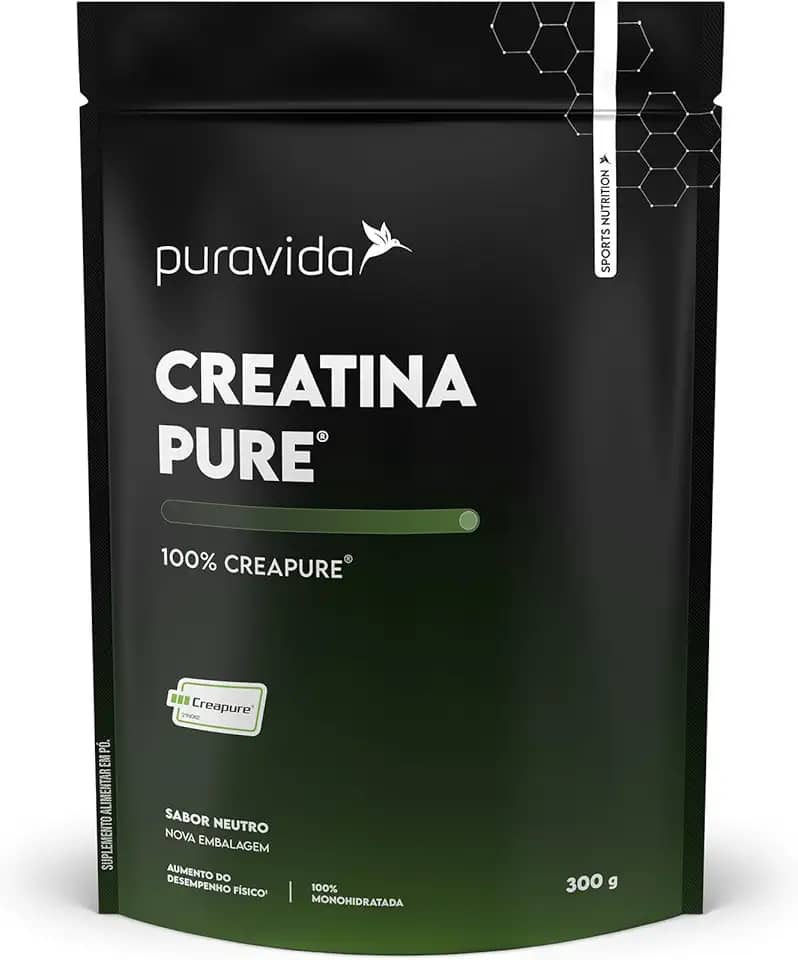 Puravida Suplemento Creatina Pure 100% Creapure 300g