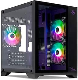 Gabinete Gamer Mancer CV100 Purple Edition | Mid-Tower | Lateral De Vidro | Com 3 Fans | MCR-CV100-PEB