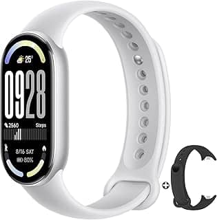 Xiaomi Smart Band 10 - Pulseira inteligente, autonomia de até 21 dias, tela AMOLED de 1,72', taxa de atualização de 60 Hz, 5 ATM, sensor de frequência cardíaca, app Mi Fitness (versão ES)