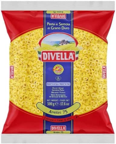 Divella Massa Nº 75 Anellini Para Sopa