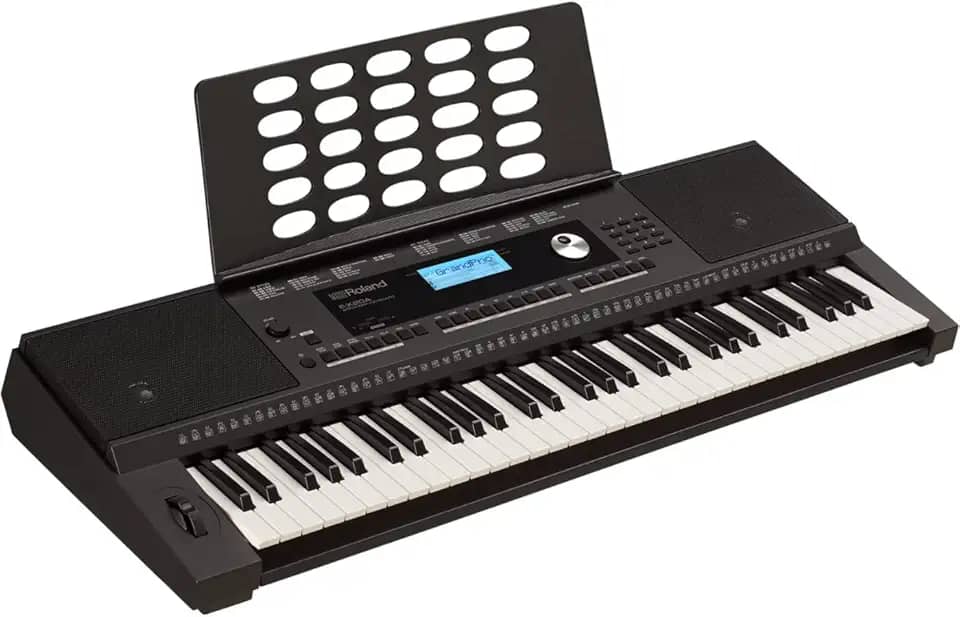 Roland E-X20a Teclado Arranjador. Se você quer ser músico, tocar teclado é o jeito mais amplo de aprender tudo sobre música