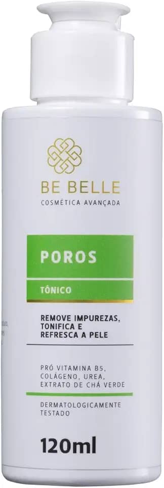 Tônico Facial Poros - Tonificação e Hidratação - 120 ml BE BELLE