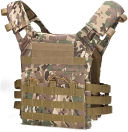 Colete tático para atividades ao ar livre, multifunções, expansão MOLLE e conveniente treinamento militar COS exercícios de combate JPC