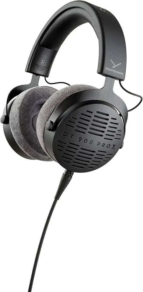 Fones de ouvido de estúdio abertos Beyerdynamic DT 900 PRO X com driver Stellar.45 para mixagem e masterização