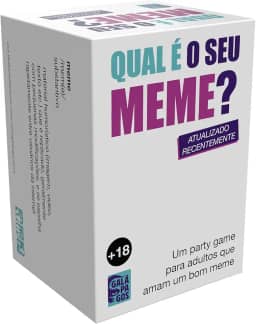 Galápagos, What Do You Meme? (Qual É o Seu Meme?), Jogo de Tabuleiro para Amigos, 3 a 20 jogadores, 30-90 minutos por partida
