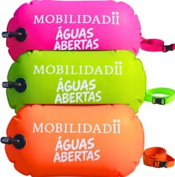 Bóia de natação para águas abertas, nadadores e triatletas – luz de alta visibilidade e flutuação visível para treinamento seguro e corrida