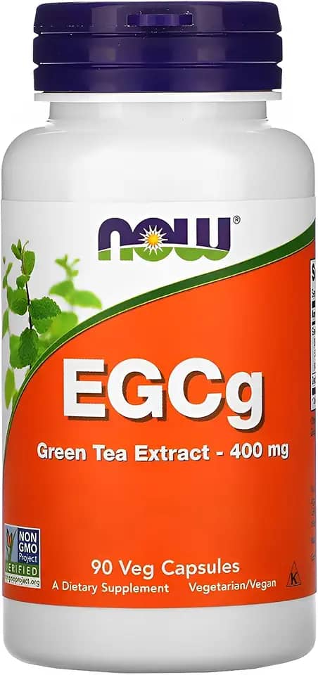 NOW Foods Egcg Extrato Chá Verde 400mg 90Caps Importado