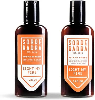 Kit - Shampoo e Balm - Light My Fire - Sobrebarba