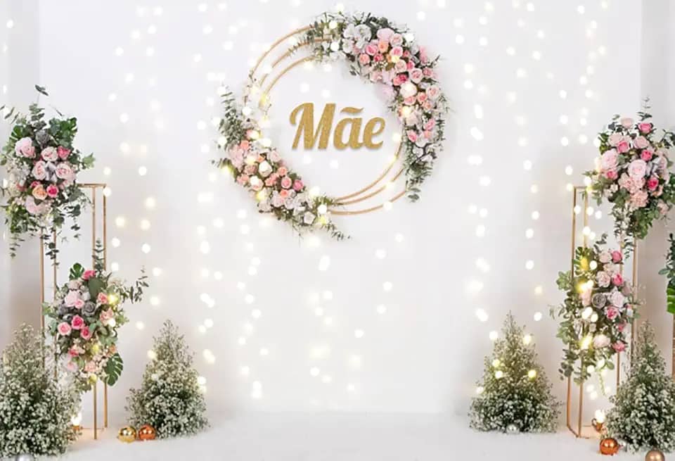 Fundo Fotográfico Tecido Dia das Mães Cenário 1,20 x 1,70m (F1217-FD0039)