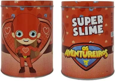 LATÃO SLIME AVENTUREIROS - VERMELHO - GI - GELASTICA