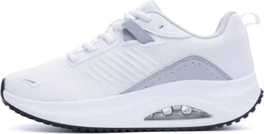 Tênis feminino de caminhada para fascite plantar suporte de arco ortopédico tênis antiderrapante moderno para alívio da dor nos pés e calcanhares o dia todo em pé EUA 5,5-11