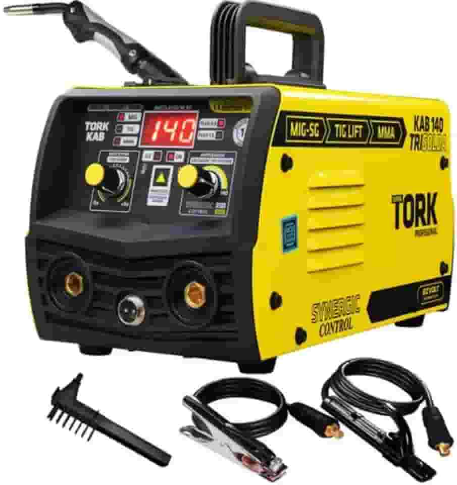 SUPER TORK, Maquina De Solda Inversora Mig Sem Gas Tig Eletrodo Bivolt