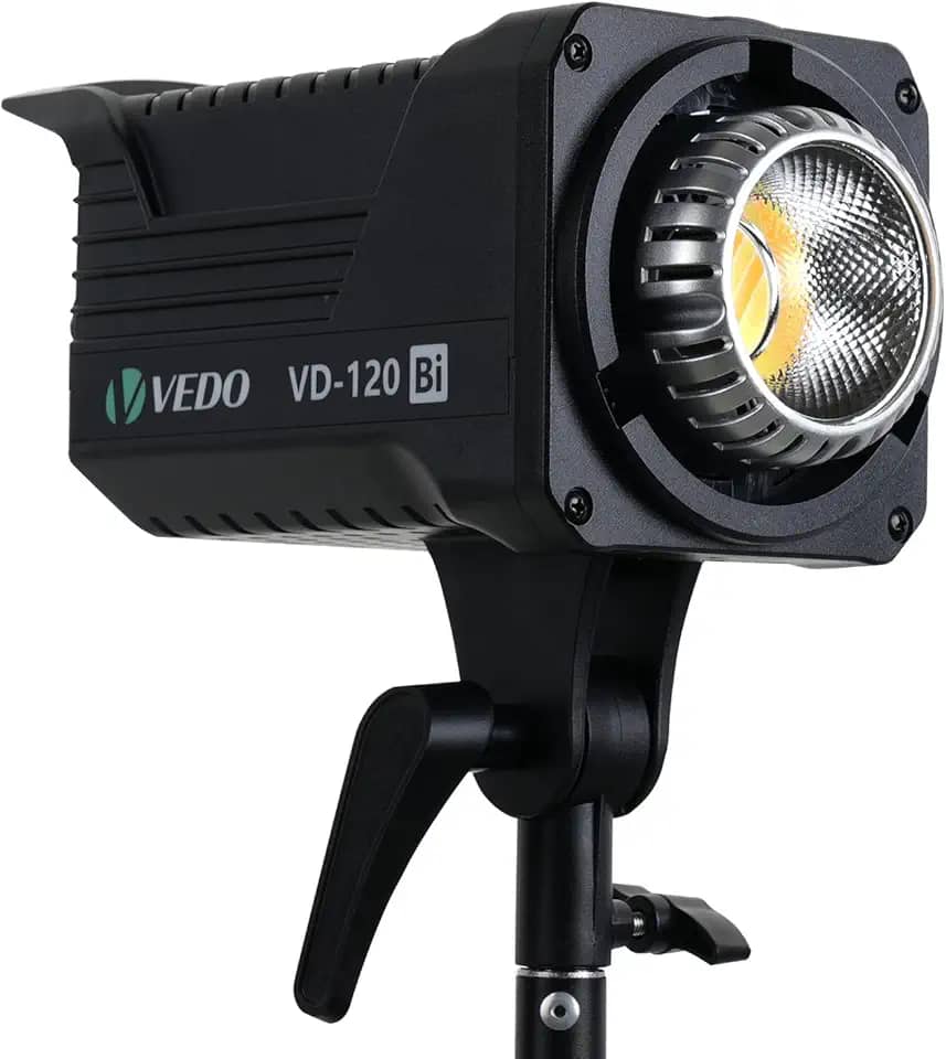 Luz De EstúDio Para Fotografia, Luz De VíDeo, Temperatura De Cor Dupla, Sistema De DissipaçãO De Calor Integrado, PotêNcia De SaíDa De 120 W, 8 Modos De Efeito De Cena Com Visor Digital