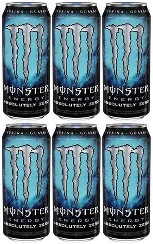 Pack de Monster Absolutely Zero LT 473ml - Unidade 6 unidades