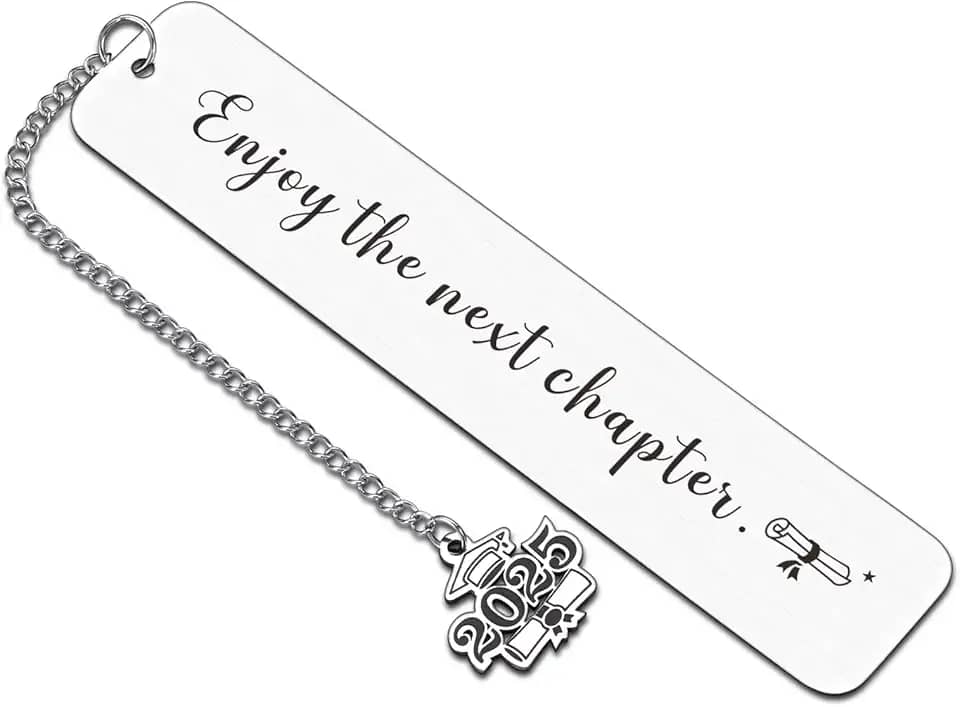 Presentes para seniores para meninas 2025 Classe de 2025 Marcador de livro Presentes de formatura para faculdade, meninos, meninas, formatura, faculdade, ensino médio, mestrado para mulheres, homens,